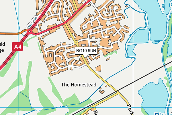 RG10 9UN map - OS VectorMap District (Ordnance Survey) RG10 9UN map - OS VectorMap District (Ordnance Survey)