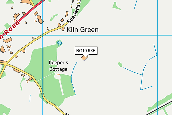 RG10 9XE map - OS VectorMap District (Ordnance Survey) RG10 9XE map - OS VectorMap District (Ordnance Survey)