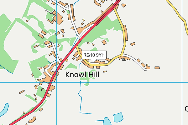RG10 9YH map - OS VectorMap District (Ordnance Survey) RG10 9YH map - OS VectorMap District (Ordnance Survey)