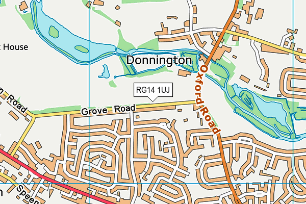 RG14 1UJ map - OS VectorMap District (Ordnance Survey) RG14 1UJ map - OS VectorMap District (Ordnance Survey)