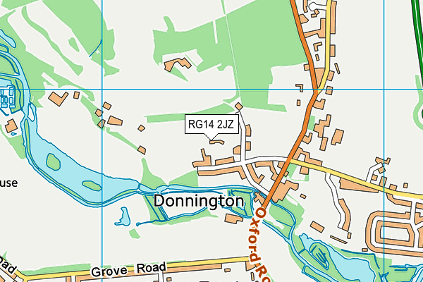 RG14 2JZ map - OS VectorMap District (Ordnance Survey) RG14 2JZ map - OS VectorMap District (Ordnance Survey)
