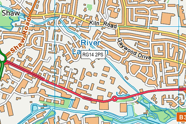 RG14 2PS map - OS VectorMap District (Ordnance Survey) RG14 2PS map - OS VectorMap District (Ordnance Survey)