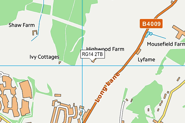 RG14 2TB map - OS VectorMap District (Ordnance Survey) RG14 2TB map - OS VectorMap District (Ordnance Survey)
