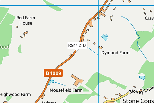 RG14 2TD map - OS VectorMap District (Ordnance Survey) RG14 2TD map - OS VectorMap District (Ordnance Survey)