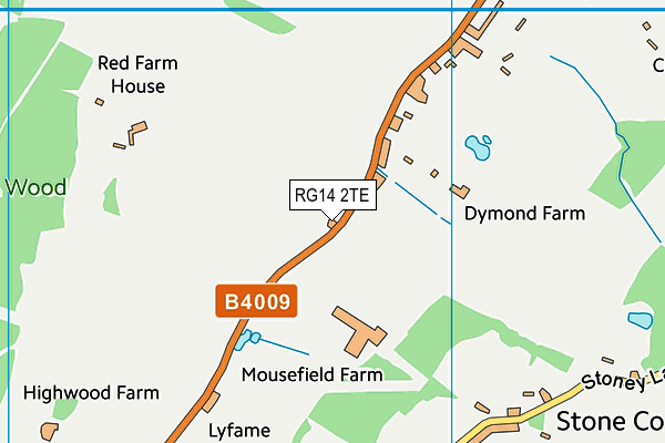 RG14 2TE map - OS VectorMap District (Ordnance Survey) RG14 2TE map - OS VectorMap District (Ordnance Survey)
