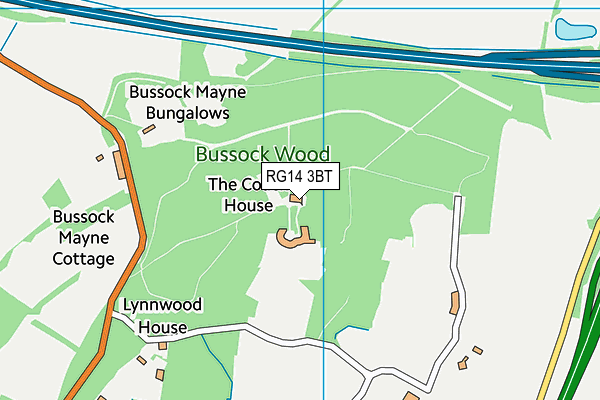 RG14 3BT map - OS VectorMap District (Ordnance Survey) RG14 3BT map - OS VectorMap District (Ordnance Survey)