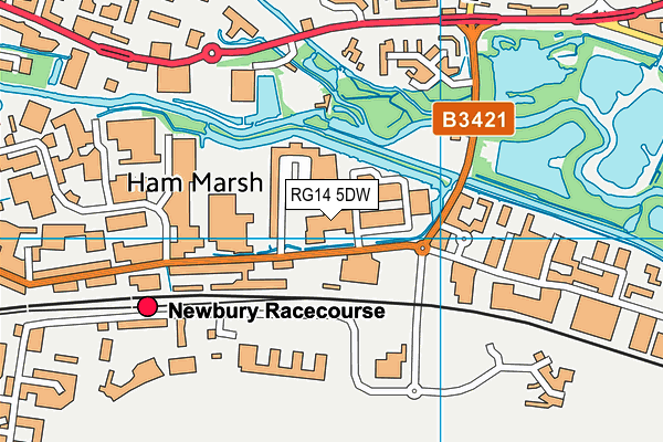 RG14 5DW map - OS VectorMap District (Ordnance Survey) RG14 5DW map - OS VectorMap District (Ordnance Survey)