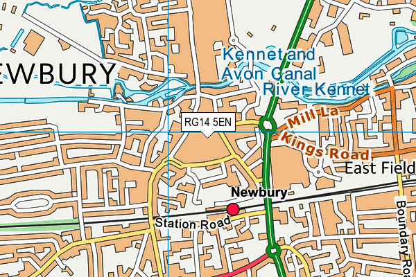 RG14 5EN map - OS VectorMap District (Ordnance Survey) RG14 5EN map - OS VectorMap District (Ordnance Survey)