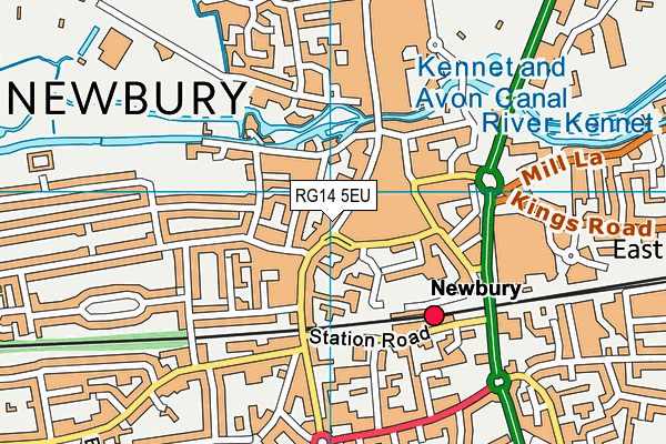 RG14 5EU map - OS VectorMap District (Ordnance Survey) RG14 5EU map - OS VectorMap District (Ordnance Survey)