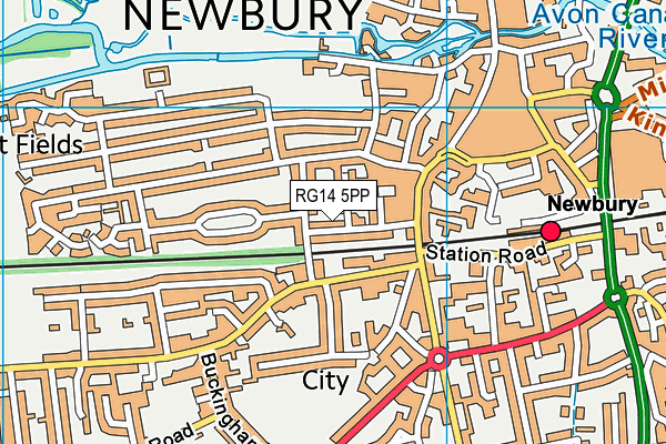 RG14 5PP map - OS VectorMap District (Ordnance Survey) RG14 5PP map - OS VectorMap District (Ordnance Survey)