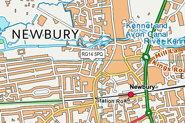 RG14 5PQ map - OS VectorMap District (Ordnance Survey) RG14 5PQ map - OS VectorMap District (Ordnance Survey)
