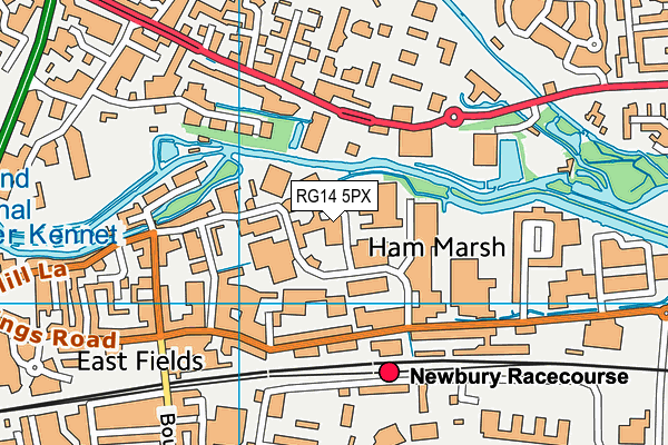 RG14 5PX map - OS VectorMap District (Ordnance Survey) RG14 5PX map - OS VectorMap District (Ordnance Survey)