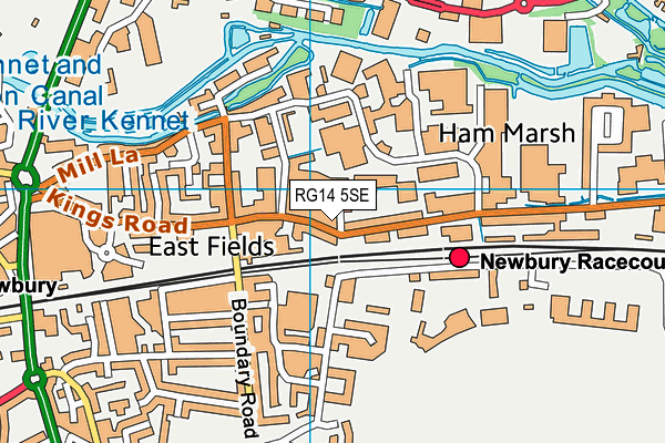 RG14 5SE map - OS VectorMap District (Ordnance Survey) RG14 5SE map - OS VectorMap District (Ordnance Survey)