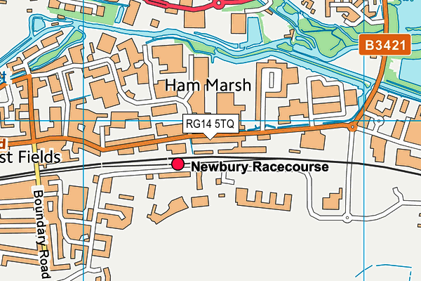 RG14 5TQ map - OS VectorMap District (Ordnance Survey) RG14 5TQ map - OS VectorMap District (Ordnance Survey)
