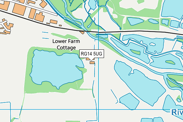 RG14 5UG map - OS VectorMap District (Ordnance Survey) RG14 5UG map - OS VectorMap District (Ordnance Survey)