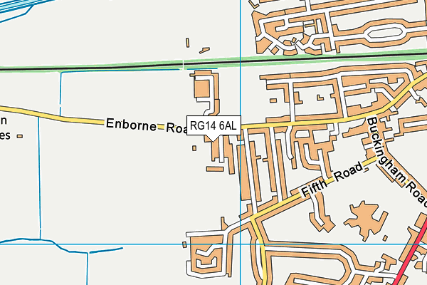 RG14 6AL map - OS VectorMap District (Ordnance Survey) RG14 6AL map - OS VectorMap District (Ordnance Survey)