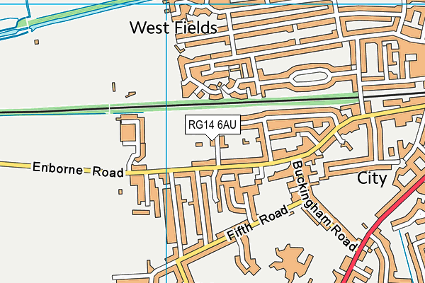 RG14 6AU map - OS VectorMap District (Ordnance Survey) RG14 6AU map - OS VectorMap District (Ordnance Survey)