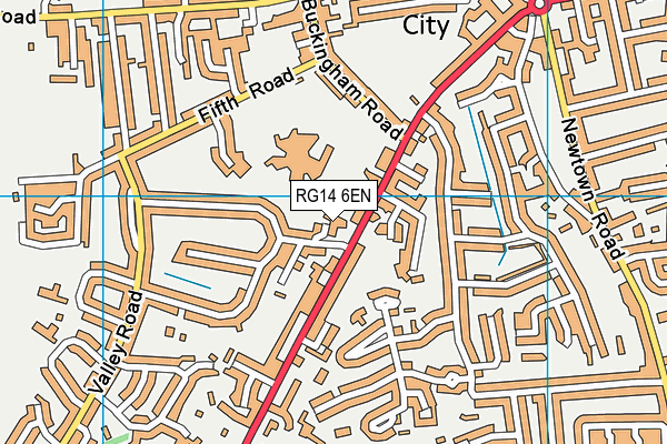 RG14 6EN map - OS VectorMap District (Ordnance Survey) RG14 6EN map - OS VectorMap District (Ordnance Survey)