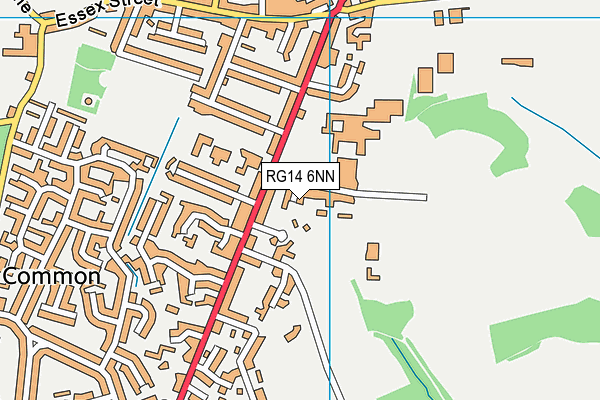 RG14 6NN map - OS VectorMap District (Ordnance Survey) RG14 6NN map - OS VectorMap District (Ordnance Survey)