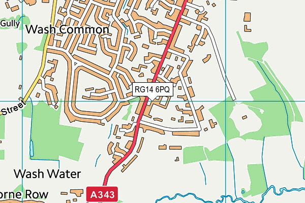 RG14 6PQ map - OS VectorMap District (Ordnance Survey) RG14 6PQ map - OS VectorMap District (Ordnance Survey)