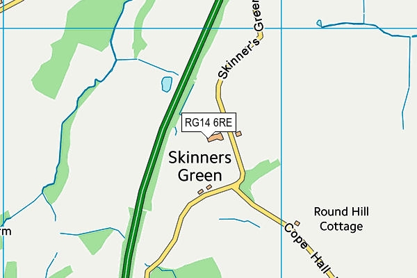RG14 6RE map - OS VectorMap District (Ordnance Survey) RG14 6RE map - OS VectorMap District (Ordnance Survey)