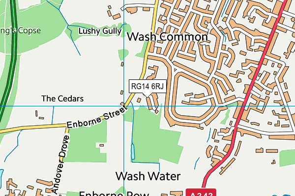 RG14 6RJ map - OS VectorMap District (Ordnance Survey) RG14 6RJ map - OS VectorMap District (Ordnance Survey)