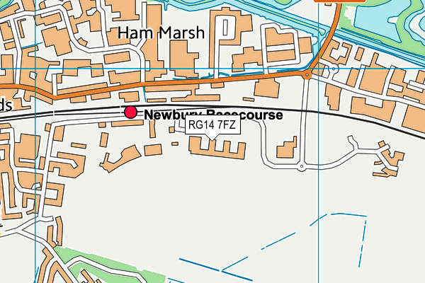 RG14 7FZ map - OS VectorMap District (Ordnance Survey) RG14 7FZ map - OS VectorMap District (Ordnance Survey)