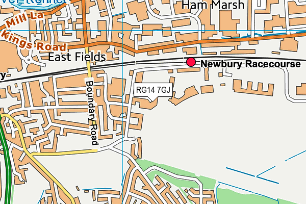 RG14 7GJ map - OS VectorMap District (Ordnance Survey) RG14 7GJ map - OS VectorMap District (Ordnance Survey)