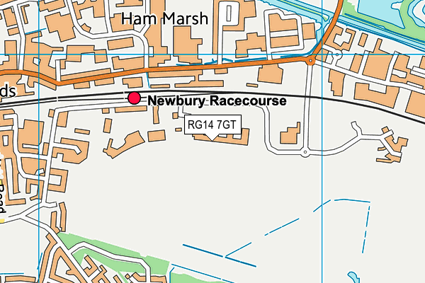 RG14 7GT map - OS VectorMap District (Ordnance Survey) RG14 7GT map - OS VectorMap District (Ordnance Survey)