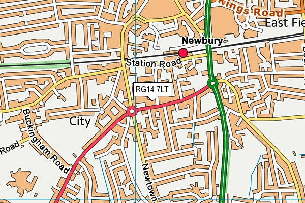 RG14 7LT map - OS VectorMap District (Ordnance Survey) RG14 7LT map - OS VectorMap District (Ordnance Survey)