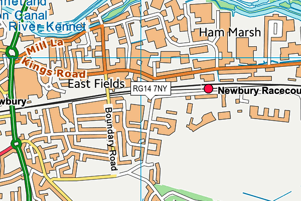RG14 7NY map - OS VectorMap District (Ordnance Survey) RG14 7NY map - OS VectorMap District (Ordnance Survey)