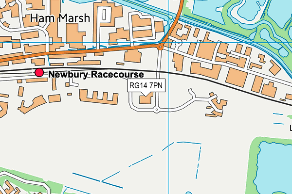 RG14 7PN map - OS VectorMap District (Ordnance Survey) RG14 7PN map - OS VectorMap District (Ordnance Survey)