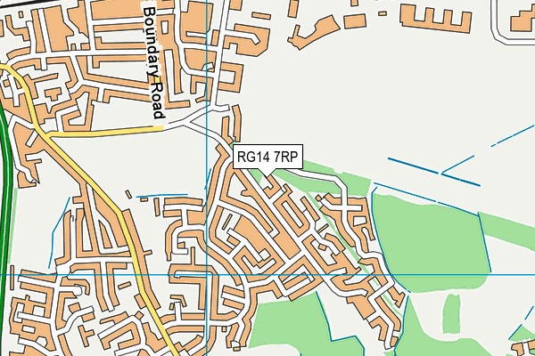 RG14 7RP map - OS VectorMap District (Ordnance Survey) RG14 7RP map - OS VectorMap District (Ordnance Survey)