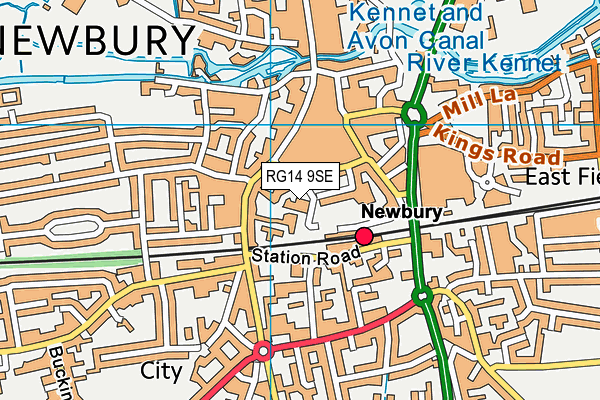 RG14 9SE map - OS VectorMap District (Ordnance Survey) RG14 9SE map - OS VectorMap District (Ordnance Survey)
