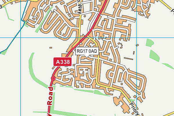 RG17 0AQ map - OS VectorMap District (Ordnance Survey) RG17 0AQ map - OS VectorMap District (Ordnance Survey)