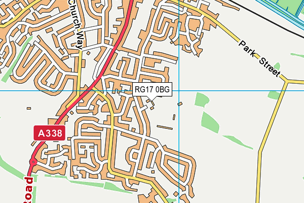 RG17 0BG map - OS VectorMap District (Ordnance Survey) RG17 0BG map - OS VectorMap District (Ordnance Survey)