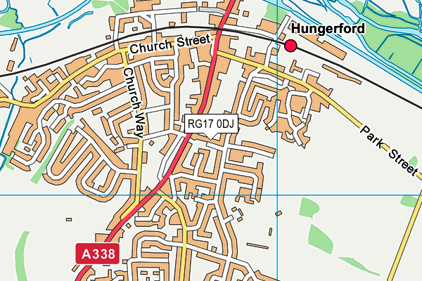 RG17 0DJ map - OS VectorMap District (Ordnance Survey) RG17 0DJ map - OS VectorMap District (Ordnance Survey)