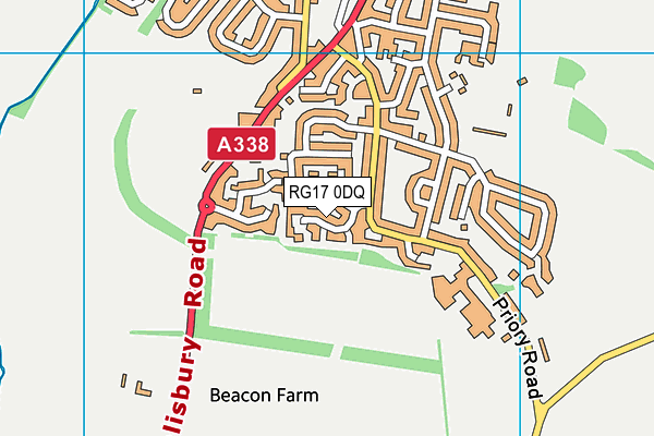 RG17 0DQ map - OS VectorMap District (Ordnance Survey) RG17 0DQ map - OS VectorMap District (Ordnance Survey)