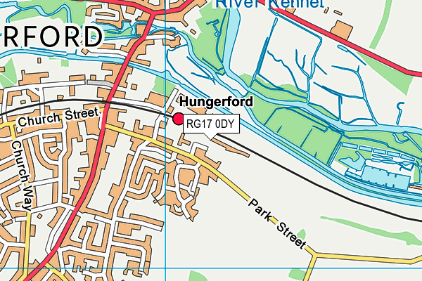 RG17 0DY map - OS VectorMap District (Ordnance Survey) RG17 0DY map - OS VectorMap District (Ordnance Survey)