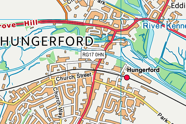 RG17 0HN map - OS VectorMap District (Ordnance Survey) RG17 0HN map - OS VectorMap District (Ordnance Survey)