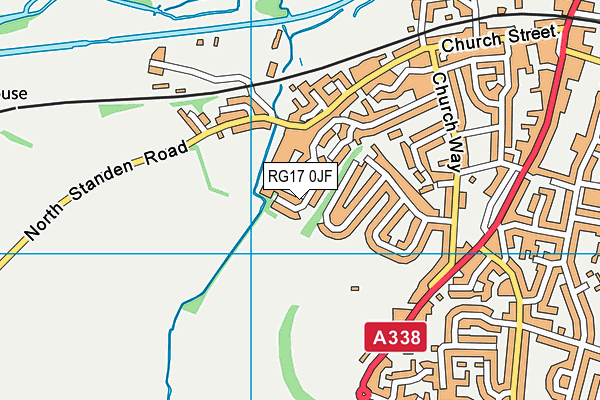 RG17 0JF map - OS VectorMap District (Ordnance Survey) RG17 0JF map - OS VectorMap District (Ordnance Survey)