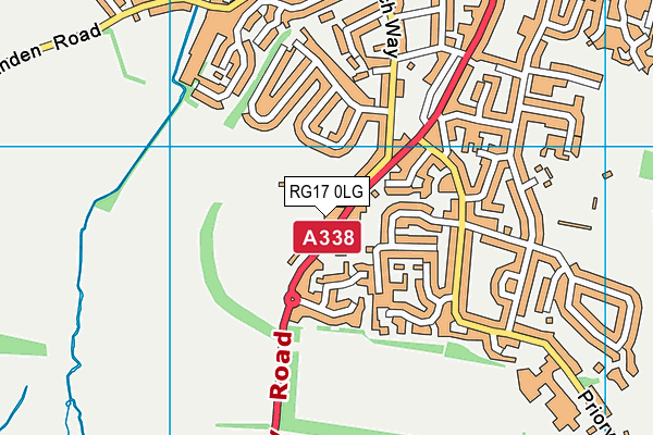 RG17 0LG map - OS VectorMap District (Ordnance Survey) RG17 0LG map - OS VectorMap District (Ordnance Survey)