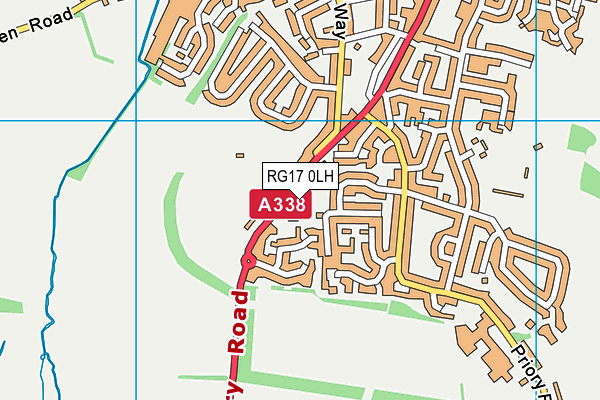 RG17 0LH map - OS VectorMap District (Ordnance Survey) RG17 0LH map - OS VectorMap District (Ordnance Survey)