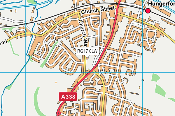 RG17 0LW map - OS VectorMap District (Ordnance Survey) RG17 0LW map - OS VectorMap District (Ordnance Survey)