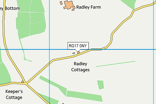 RG17 0NY map - OS VectorMap District (Ordnance Survey) RG17 0NY map - OS VectorMap District (Ordnance Survey)
