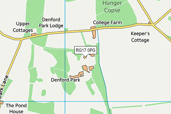 RG17 0PG map - OS VectorMap District (Ordnance Survey) RG17 0PG map - OS VectorMap District (Ordnance Survey)