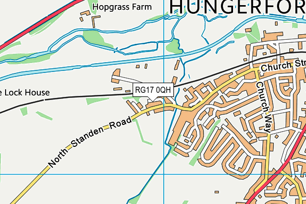 RG17 0QH map - OS VectorMap District (Ordnance Survey) RG17 0QH map - OS VectorMap District (Ordnance Survey)