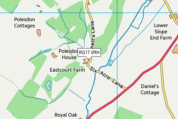 RG17 0RH map - OS VectorMap District (Ordnance Survey) RG17 0RH map - OS VectorMap District (Ordnance Survey)