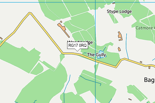 RG17 0RQ map - OS VectorMap District (Ordnance Survey) RG17 0RQ map - OS VectorMap District (Ordnance Survey)