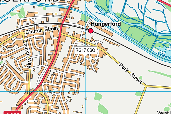 RG17 0SQ map - OS VectorMap District (Ordnance Survey) RG17 0SQ map - OS VectorMap District (Ordnance Survey)